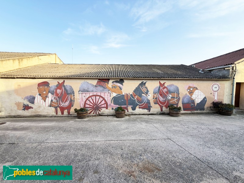 Gratallops - Mural del Centenari