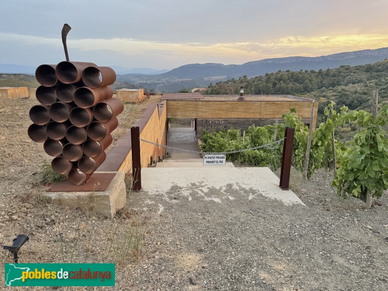 Gratallops - Bodega Trossos del Priorat (Foto: Albert Esteves, 2026) Gratallops - Bodega Trossos del Priorat