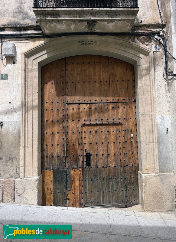 El Masroig - Portal de 1859 (Foto: Albert Esteves, 2026) El Masroig - Portal de 1859