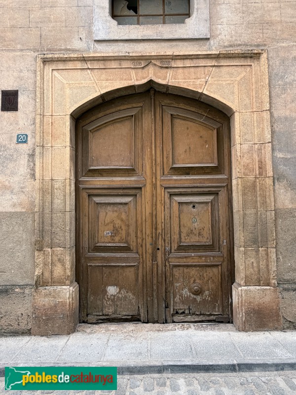 El Masroig - Portal de 1866 (Foto: Albert Esteves, 2026) El Masroig - Portal de 1866