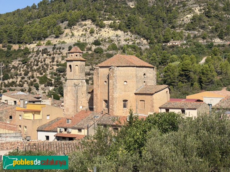 Pradell de la Teixeta - Església de Santa Maria Magdalena