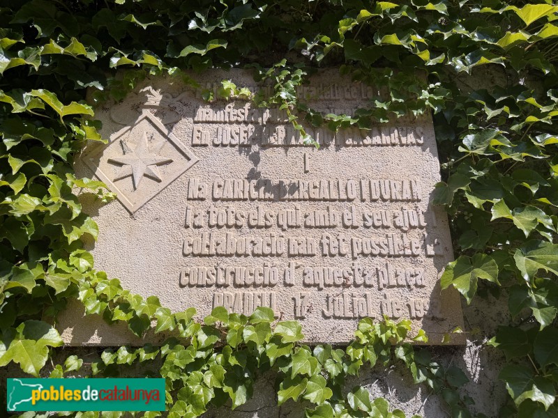 Pradell de la Teixeta - Plaça dels Vellets