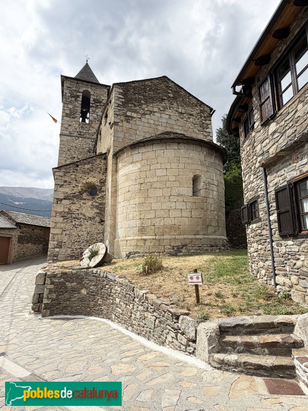 Meranges - Església de Sant Serni (Foto: Albert Esteves, 2026) Meranges - Església de Sant Serni
