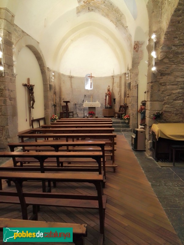 Meranges - Església de Sant Serni (Foto: <i>MdelPino, CC BY-SA 4.0</i>, 2016) Meranges - Església de Sant Serni