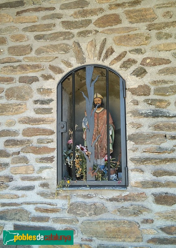 Meranges - Capella de Sant Serni (Foto: <i>Consell Comarcal de la Cerdanya -invarquit.cultura.gencat.cat-</i>, 2023) Meranges - Capella de Sant Serni