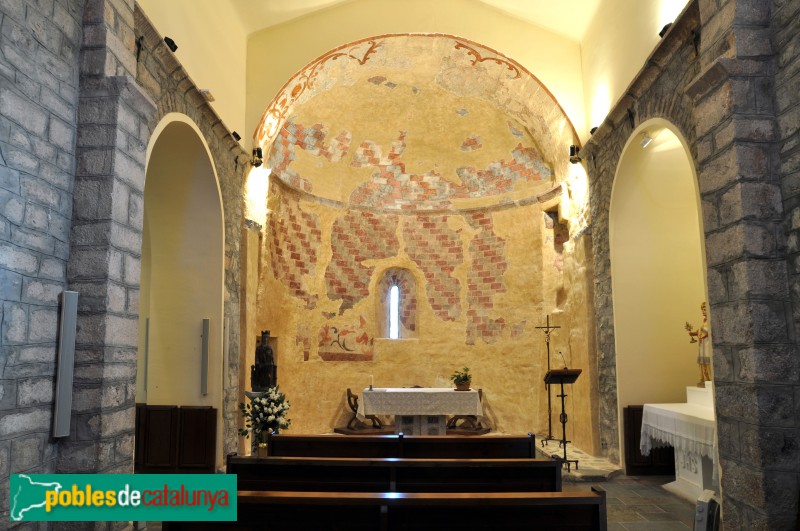 Isòvol - Església de Santa Maria d'All (Foto: <i>Jordi Contijoch -calaix.gencat.cat-</i>, 2009) Isòvol - Església de Santa Maria d'All