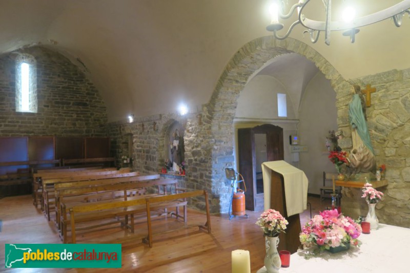 Isòvol - Església de Sant Pere d'Olopte (Foto: <i>Fortià Arquitectes -invarquit.gencat.cat-</i>, 2022) Isòvol - Església de Sant Pere d'Olopte