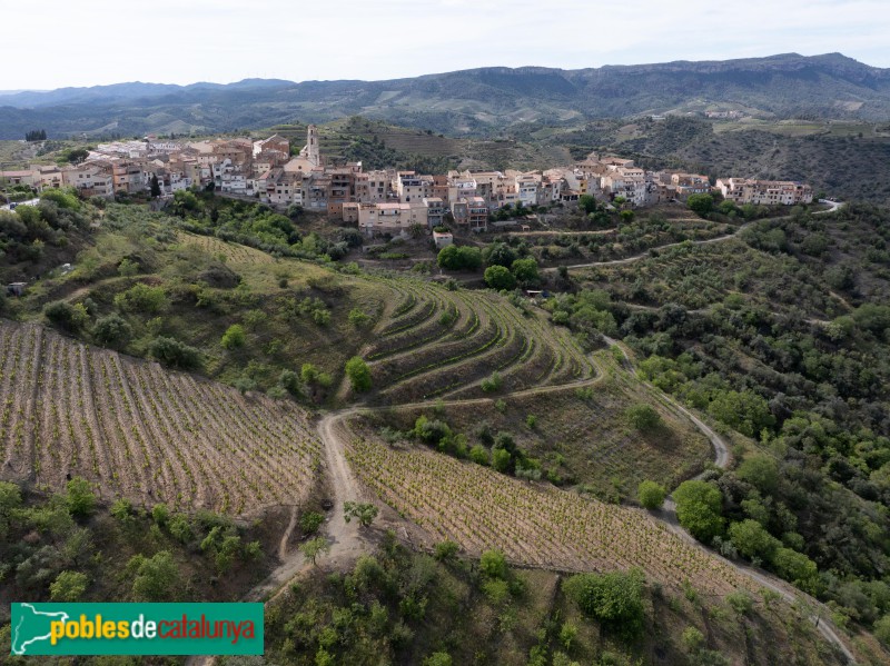 Bellmunt del Priorat, articulat pel carrer Major i el carrer de la Font Vella (Foto: Francesc Vidal-Barraquer, 2024) Bellmunt del Priorat, articulat pel carrer Major i el carrer de la Font Vella