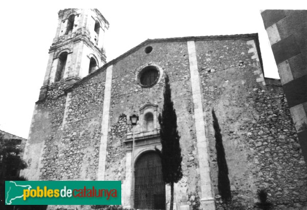 La Figuera - Església de Sant Martí (Foto: Albert González Masip -invarquit.cultura.gencat.cat-, 1985) La Figuera - Església de Sant Martí