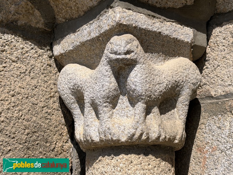Bolvir - Església de Santa Cecília. Portada (Foto: Albert Esteves, 2026) Bolvir - Església de Santa Cecília. Portada