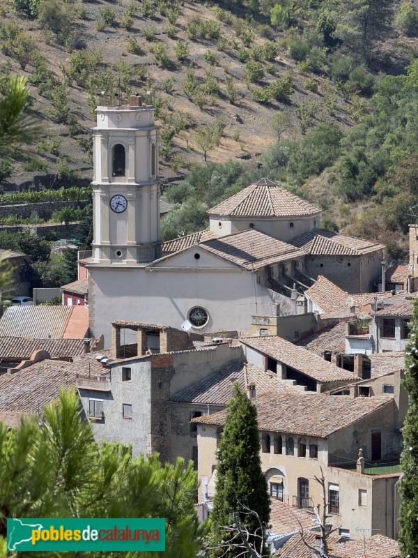 Porrera - Església de Sant Joan (Foto: Albert Esteves, 2026) Porrera - Església de Sant Joan