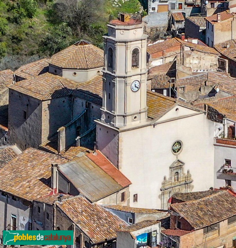 Porrera - Església de Sant Joan (Foto: Francesc Vidal-Barraquer, 2026) Porrera - Església de Sant Joan