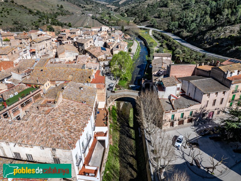 Porrera - Pont Vell (Foto: Francesc Vidal-Barraquer, 2025) Porrera - Pont Vell