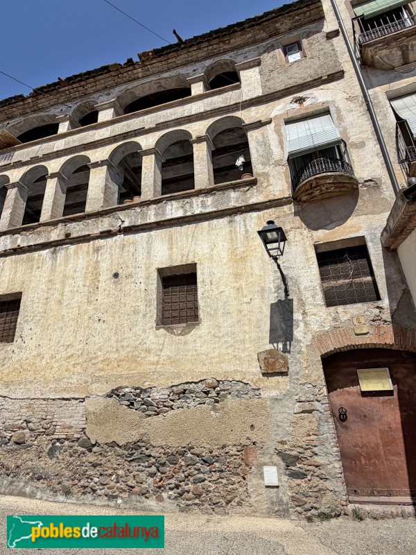 Porrera - Cal Pla. Carrer Peixateria