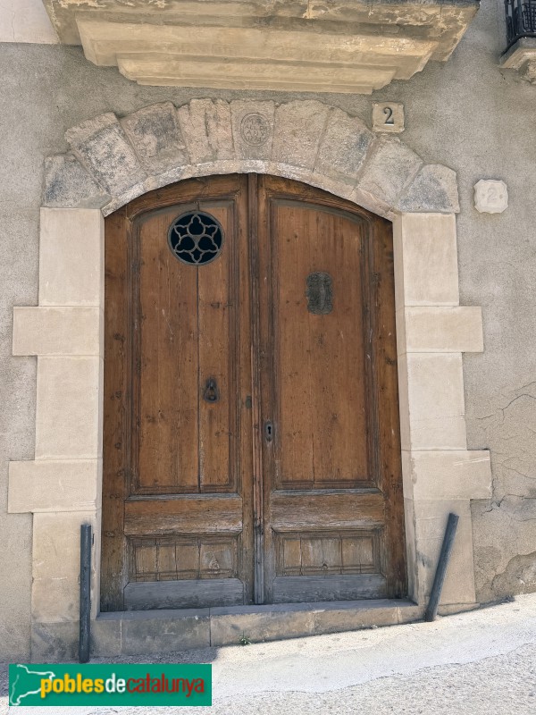 Porrera - Portal de 1774