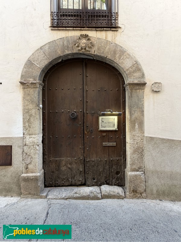Porrera - Portal de 1803