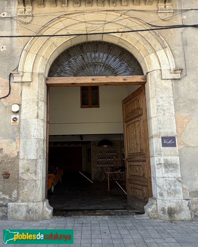 Porrera - Portal de 1881