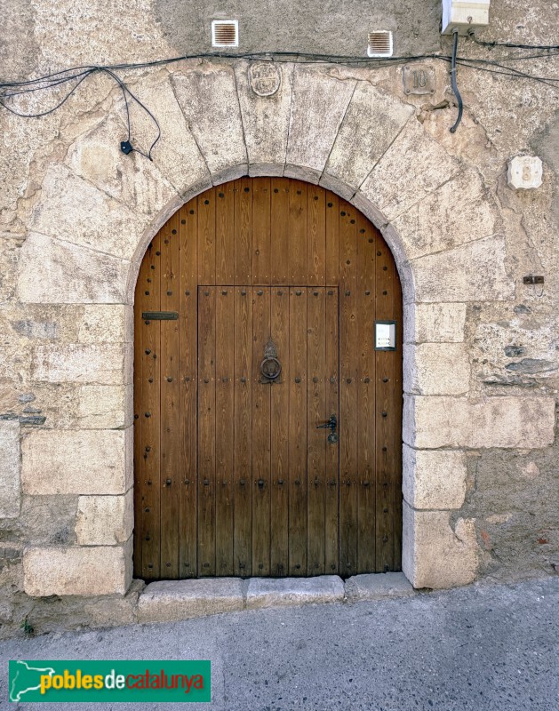 Porrera - Portal de 1603