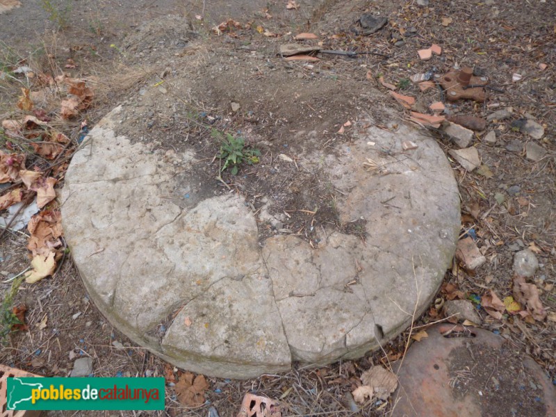 Porrera - Molí de Montlleó (Foto: <i>Cos d'Agents Rurals -invarquit.cultura.gencat.cat-</i>, 2013) Porrera - Molí de Montlleó