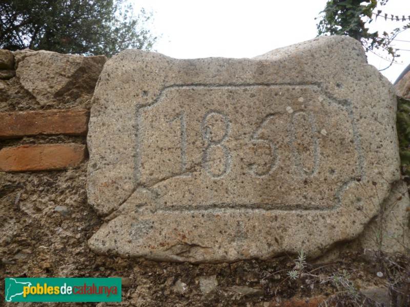 Porrera - Molí de Montlleó (Foto: <i>Cos d'Agents Rurals -invarquit.cultura.gencat.cat-</i>, 2013) Porrera - Molí de Montlleó