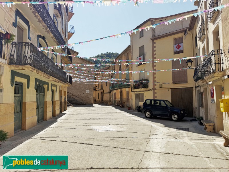 Margalef - Plaça de Sant Miquel