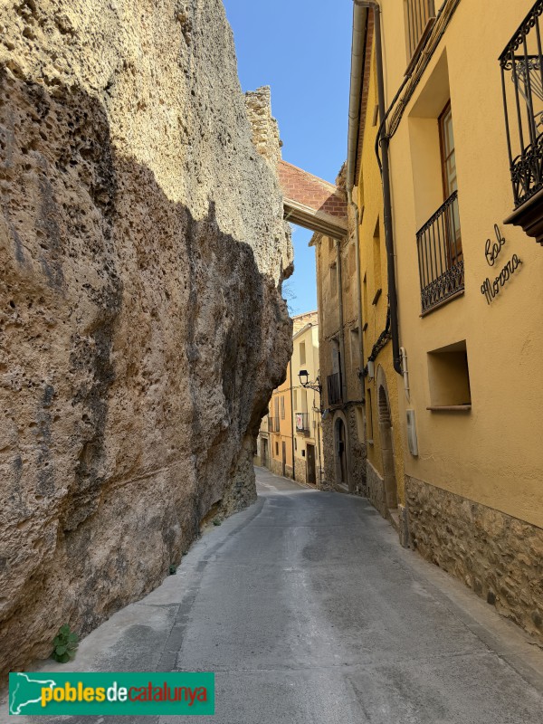 Margalef - Carrer dels Molins (Foto: Albert Esteves, 2026) Margalef - Carrer dels Molins