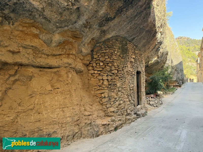 Margalef - Carrer dels Molins (Foto: Albert Esteves, 2026) Margalef - Carrer dels Molins