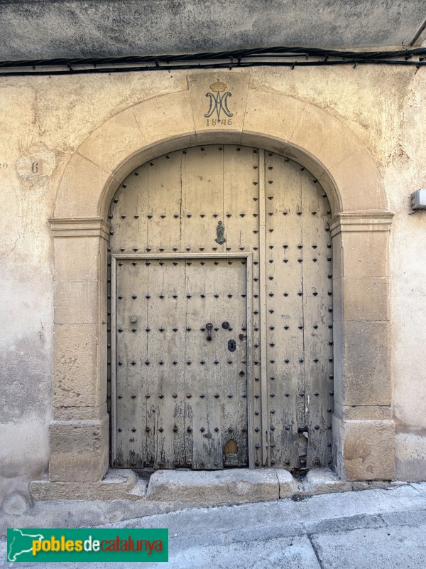 Margalef - Portal de 1846