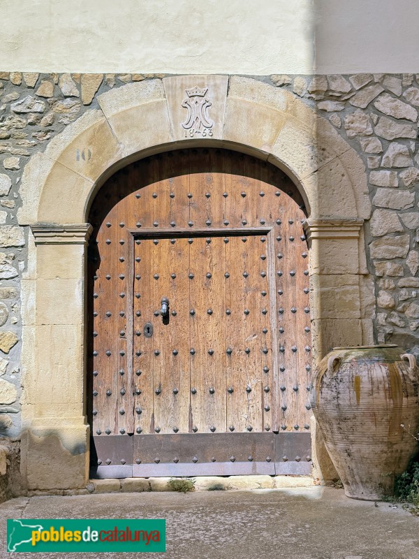Margalef - Portal de 1853