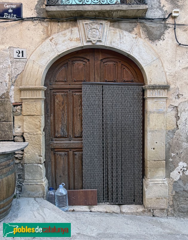 Margalef - Portal de 1890
