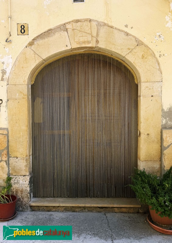 Margalef - Portal de 1869