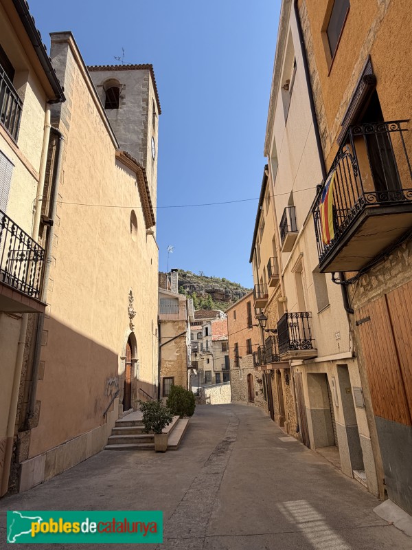 La Bisbal de Montsant - Carrer Major (Foto: Albert Esteves, 2026) La Bisbal de Montsant - Carrer Major