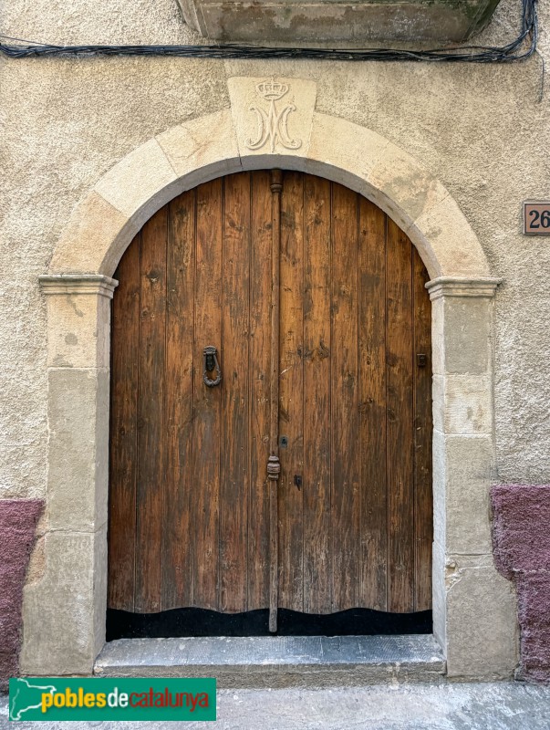La Bisbal de Montsant - Portal del segle XIX