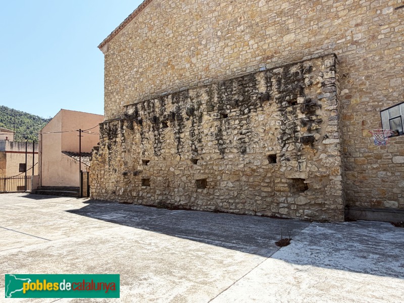 Cabacés - Restes del castell de Cabacés