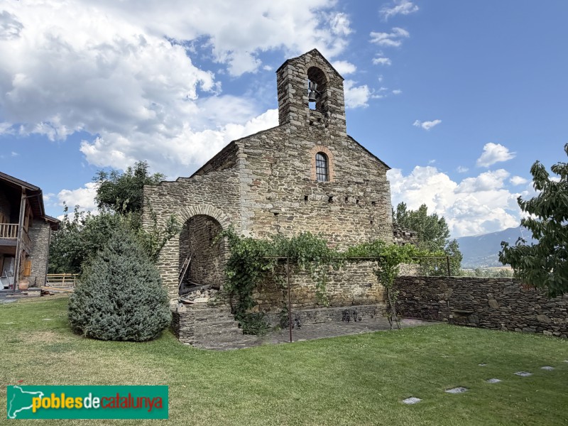 Ger - Església de Santa Eugènia de Saga (Foto: Albert Esteves, 2026) Ger - Església de Santa Eugènia de Saga