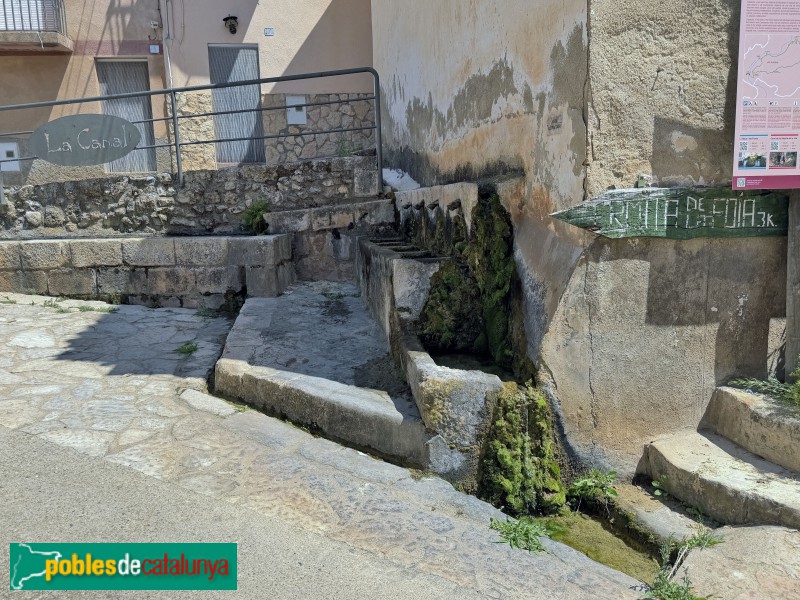 Cabacés - Font de la Canal