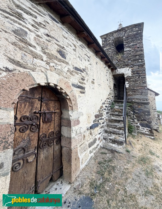 Ger - Església de Sant Climent de Gréixer (Foto: Albert Esteves, 2026) Ger - Església de Sant Climent de Gréixer