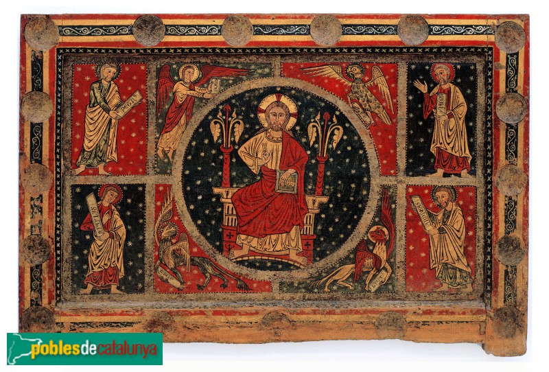 Ger - Església de Sant Climent de Gréixer. Frontal d'altar (MNAC)
