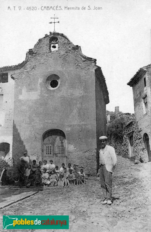 Cabacés - Ermita de Sant Joan Baptista (inicis del segle XX) Cabacés - Ermita de Sant Joan Baptista (inicis del segle XX)