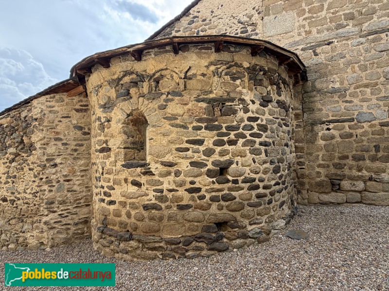 Guils de Cerdanya - Església de Sant Vicenç de Saneja (Foto: Albert Esteves, 2026) Guils de Cerdanya - Església de Sant Vicenç de Saneja
