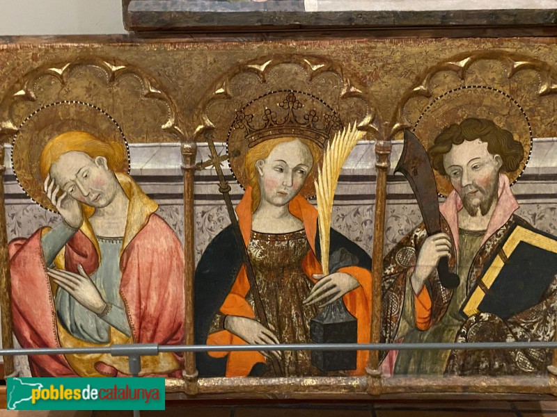 MEV - Retaule de Sant Martí de Tours, procedent de Sant Martí Sescorts