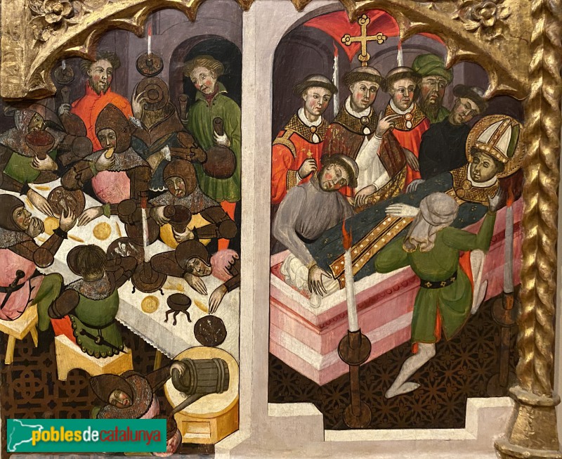 MEV - Retaule de Sant Martí de Tours, procedent de Sant Martí Sescorts