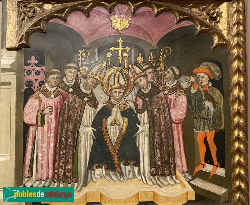 MEV - Retaule de Sant Martí de Tours, procedent de Sant Martí Sescorts