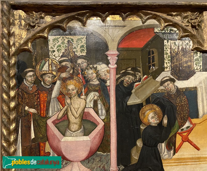 MEV - Retaule de Sant Martí de Tours, procedent de Sant Martí Sescorts