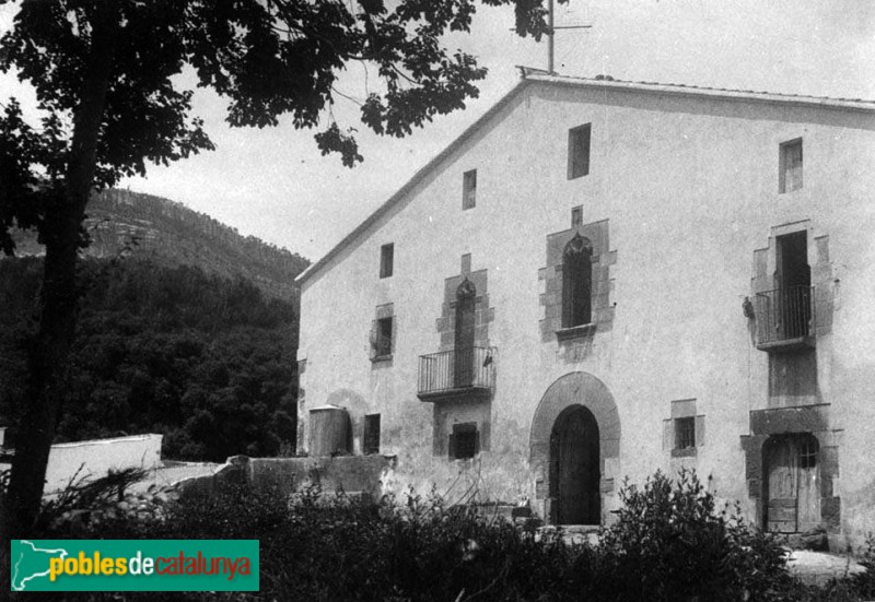 Sant Martí de Centelles - L'Oller (Foto: Antoni Gallardo -Arxiu Fotogràfic Centre Excursionista de Catalunya-, 1931) Sant Martí de Centelles - L'Oller
