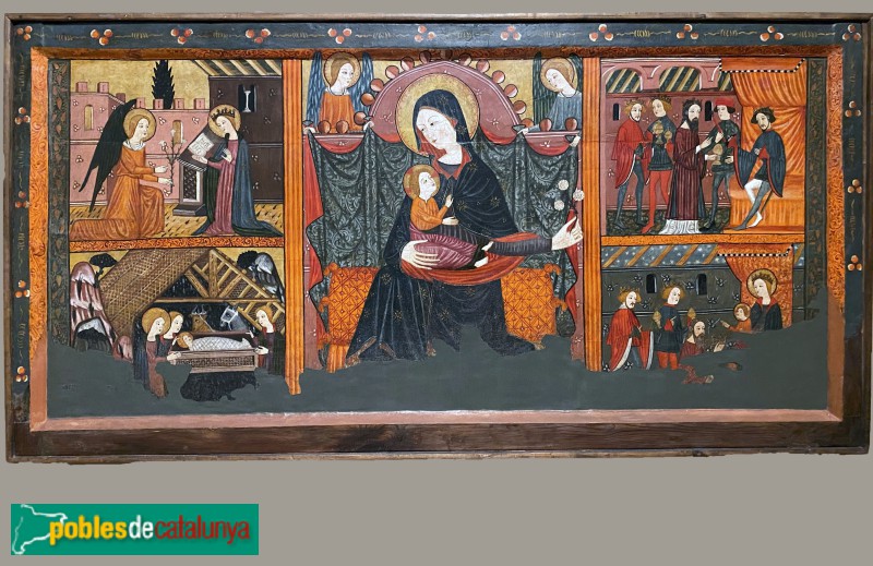 MEV - Frontal d'altar de Bellver de Cerdanya (segle XIV)