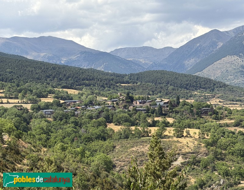 Bellver de Cerdanya - Panoràmica d'Éller