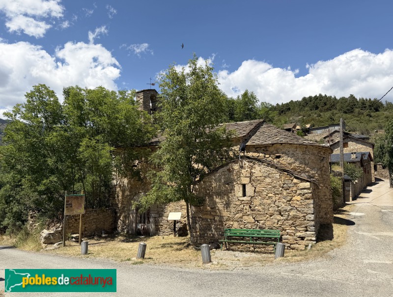 Bellver de Cerdanya - Església de Santa Maria d'Ordèn (Foto: Albert Esteves, 2026) Bellver de Cerdanya - Església de Santa Maria d'Ordèn