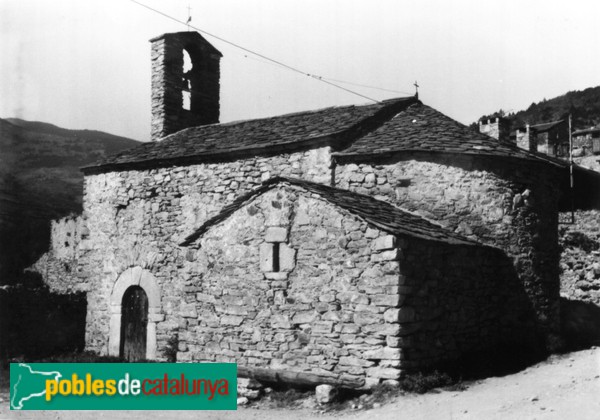 Bellver de Cerdanya - Església de Santa Maria d'Ordèn (Foto: Immaculada Roca -invarquit.cultura.gencat.cat-, 1989) Bellver de Cerdanya - Església de Santa Maria d'Ordèn