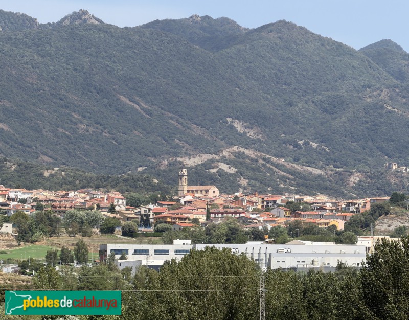 Sant Pere de Torelló - Panoràmica del poble (Foto: Albert Esteves, 2026) Sant Pere de Torelló - Panoràmica del poble